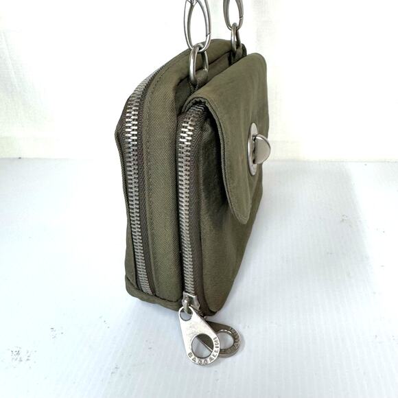 BAGGALINI Mini Crossbody Bag Olive Green Purse Casual Granola Girl Gorpcore Army - Picture 5 of 13